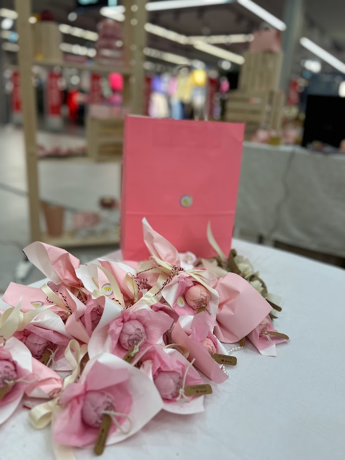 🌸 Buchețel Floral Handmade – Mărțișor