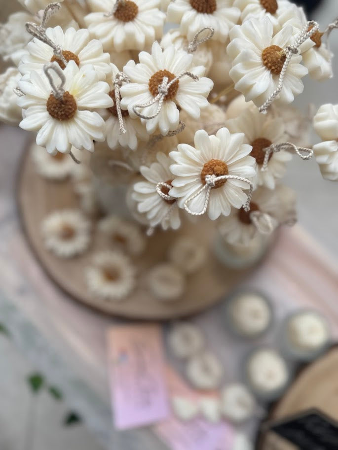 🌸Flori parfumate din ceară naturală de soia