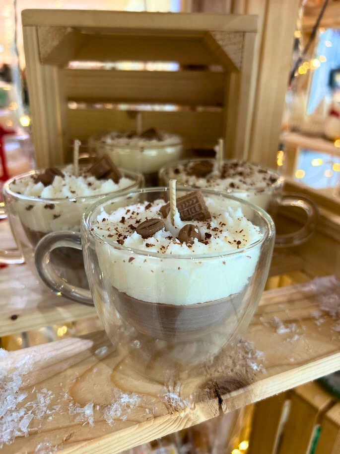 ☕ Lumânare „Coffee Ritual” în cană termorezistentă